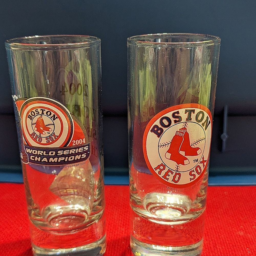 Shot glass. Red Sox. Boston